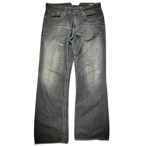 BKE Men’s Pioneer Bootcut Jeans Size 32R | Relaxed Fit Medium Wash Denim